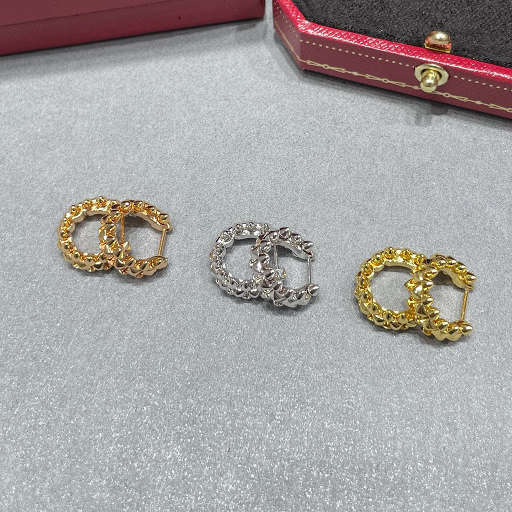 [Renovia Jewelry]CLASH MINI HOOP EARRINGS