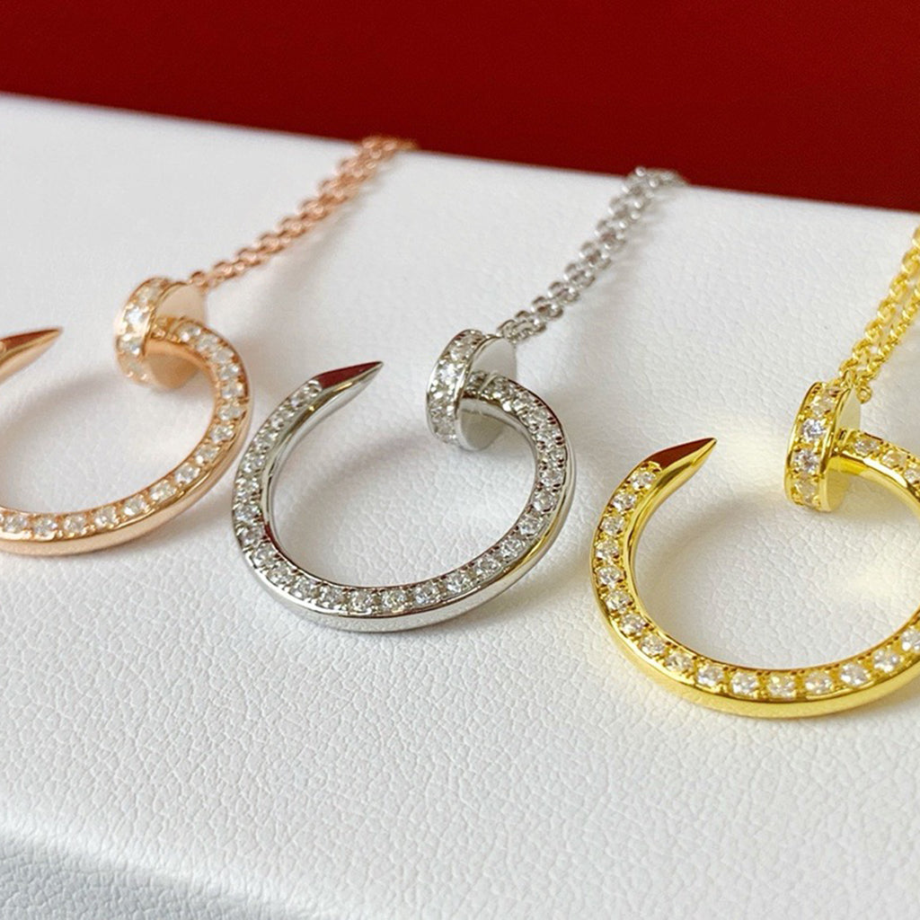 [Renovia Jewelry]JUSTE NECKLACE FULL DIAMOND