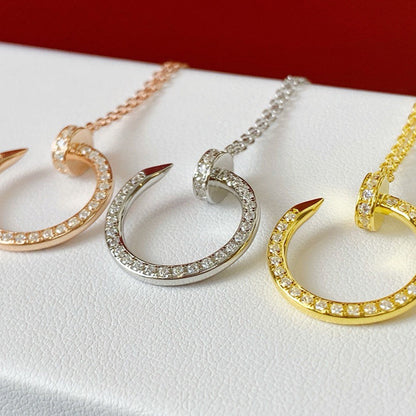 [Renovia Jewelry]JUSTE NECKLACE FULL DIAMOND