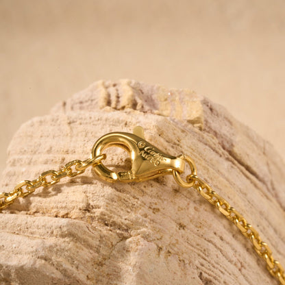 [Renovia Jewelry]JUSTE NECKLACE HALF DIAMOND