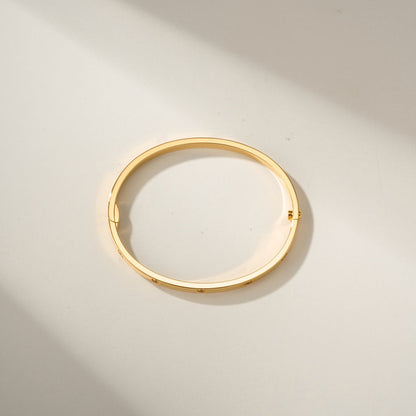 [Renovia Jewelry]LOVE BRACELET 3.65MM 10 DIAMONDS