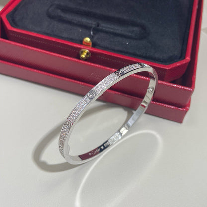 [Renovia Jewelry]LOVE BRACELET 3.65MM DIAMOND-PAVED