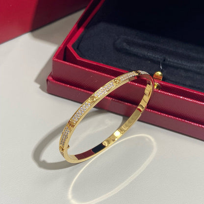 [Renovia Jewelry]LOVE BRACELET 3.65MM DIAMOND-PAVED