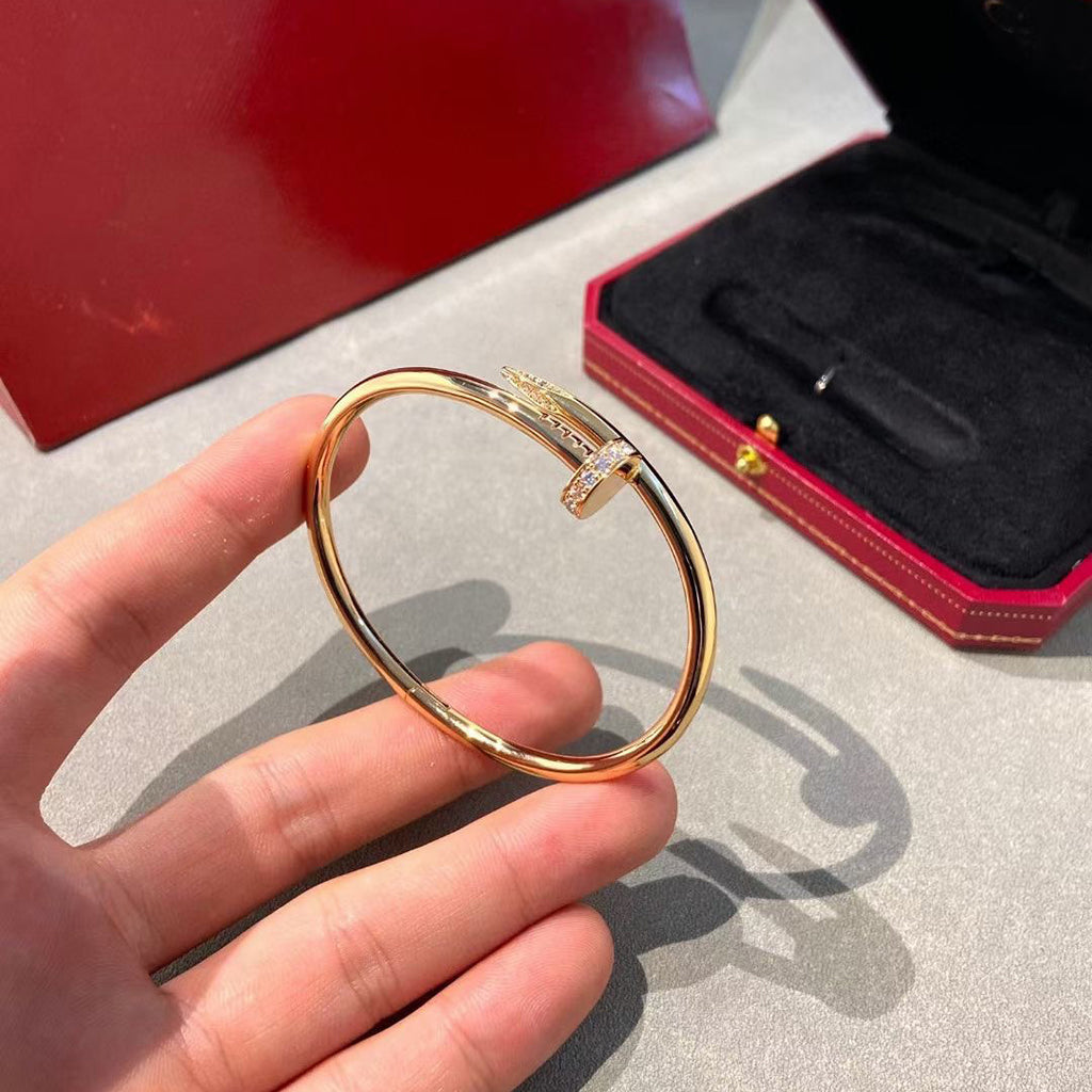 [Renovia Jewelry]JUSTE BRACELET 2.5MM DIAMONDS