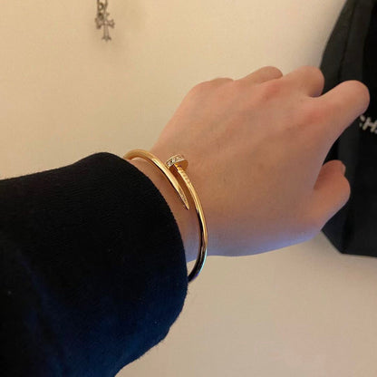 [Renovia Jewelry]JUSTE BRACELET 2.5MM DIAMONDS
