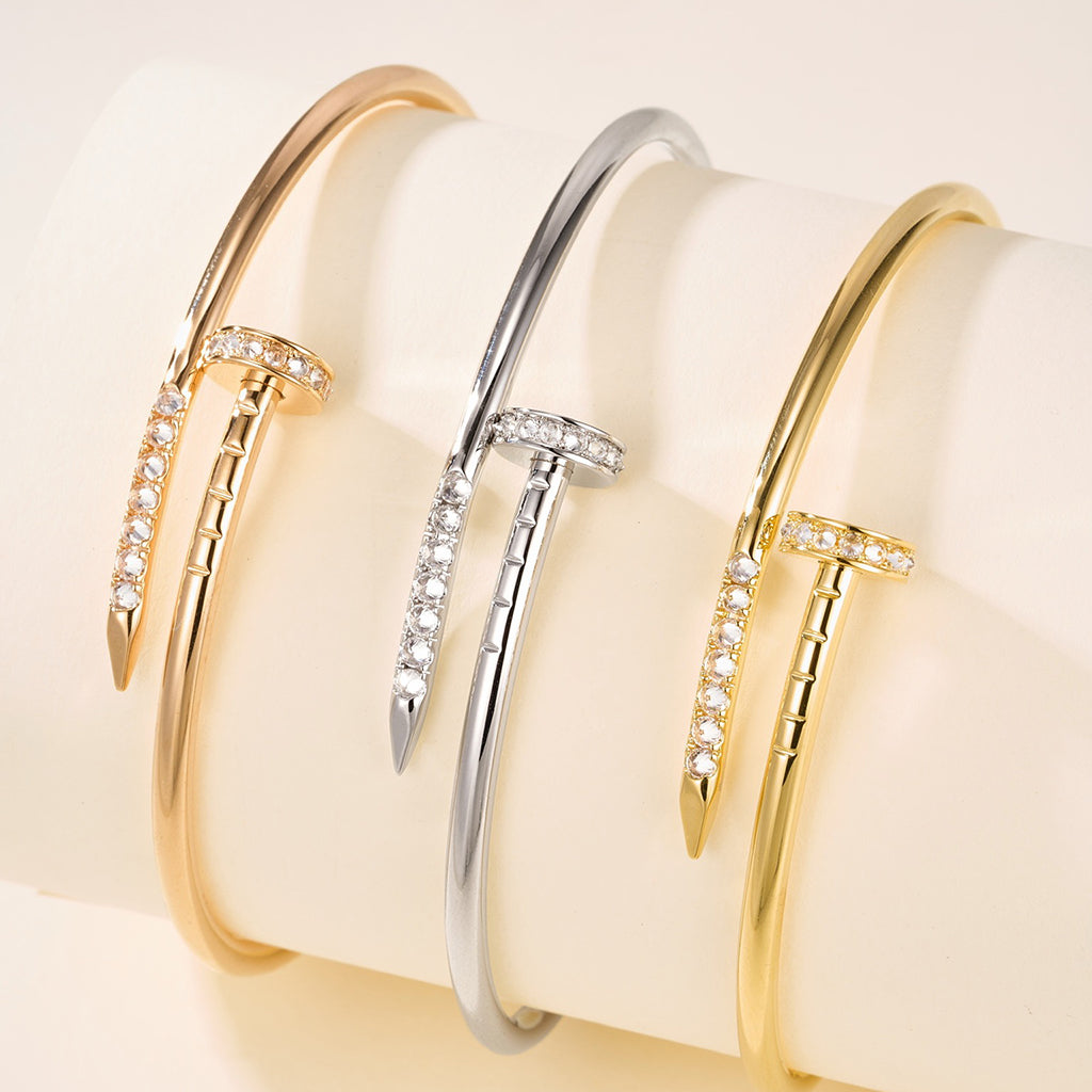 [Renovia Jewelry]JUSTE BRACELET 2.5MM DIAMONDS