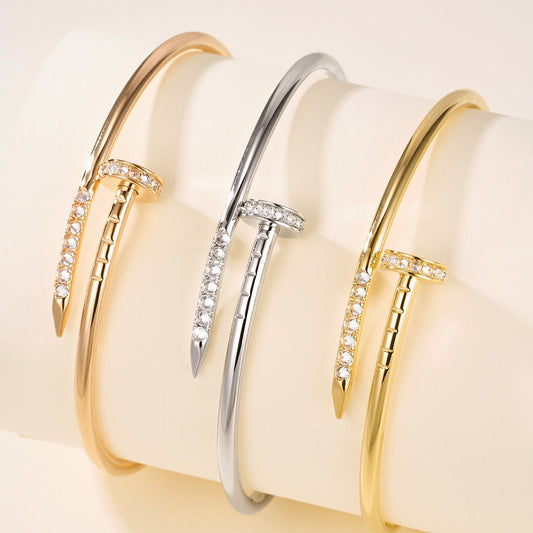 [Renovia Jewelry]JUSTE BRACELET 2.5MM DIAMONDS