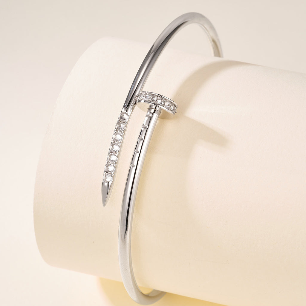 [Renovia Jewelry]JUSTE BRACELET 2.5MM DIAMONDS