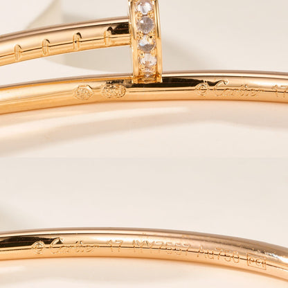 [Renovia Jewelry]JUSTE BRACELET 2.5MM DIAMONDS