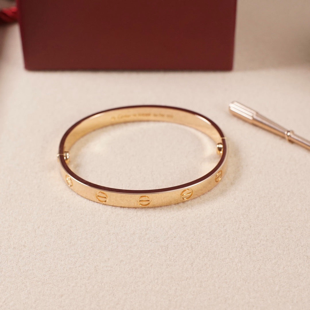 [Renovia Jewelry]LOVE BRACELET 6.1MM NO DIAMONDS
