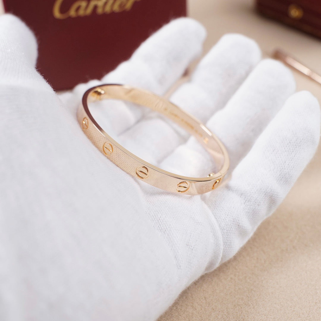 [Renovia Jewelry]LOVE BRACELET 6.1MM NO DIAMONDS
