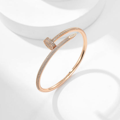 [Renovia Jewelry]JUSTE BRACELET 3.5MM ALL DIAMONDS