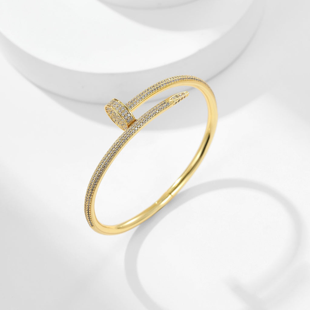 [Renovia Jewelry]JUSTE BRACELET 3.5MM ALL DIAMONDS