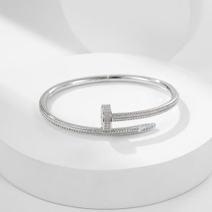 [Renovia Jewelry]JUSTE BRACELET 3.5MM ALL DIAMONDS