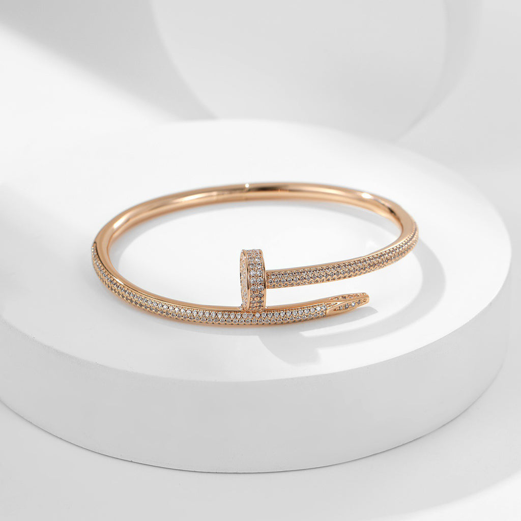 [Renovia Jewelry]JUSTE BRACELET 3.5MM ALL DIAMONDS