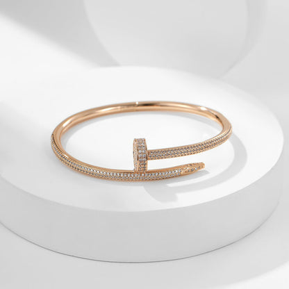 [Renovia Jewelry]JUSTE BRACELET 3.5MM ALL DIAMONDS