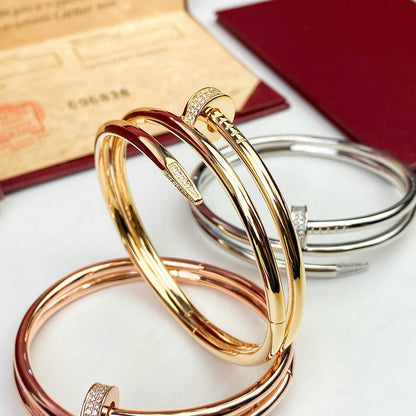 [Renovia Jewelry]JUSTE BRACELET 3.5MM DOUBLE ROW DIAMOND