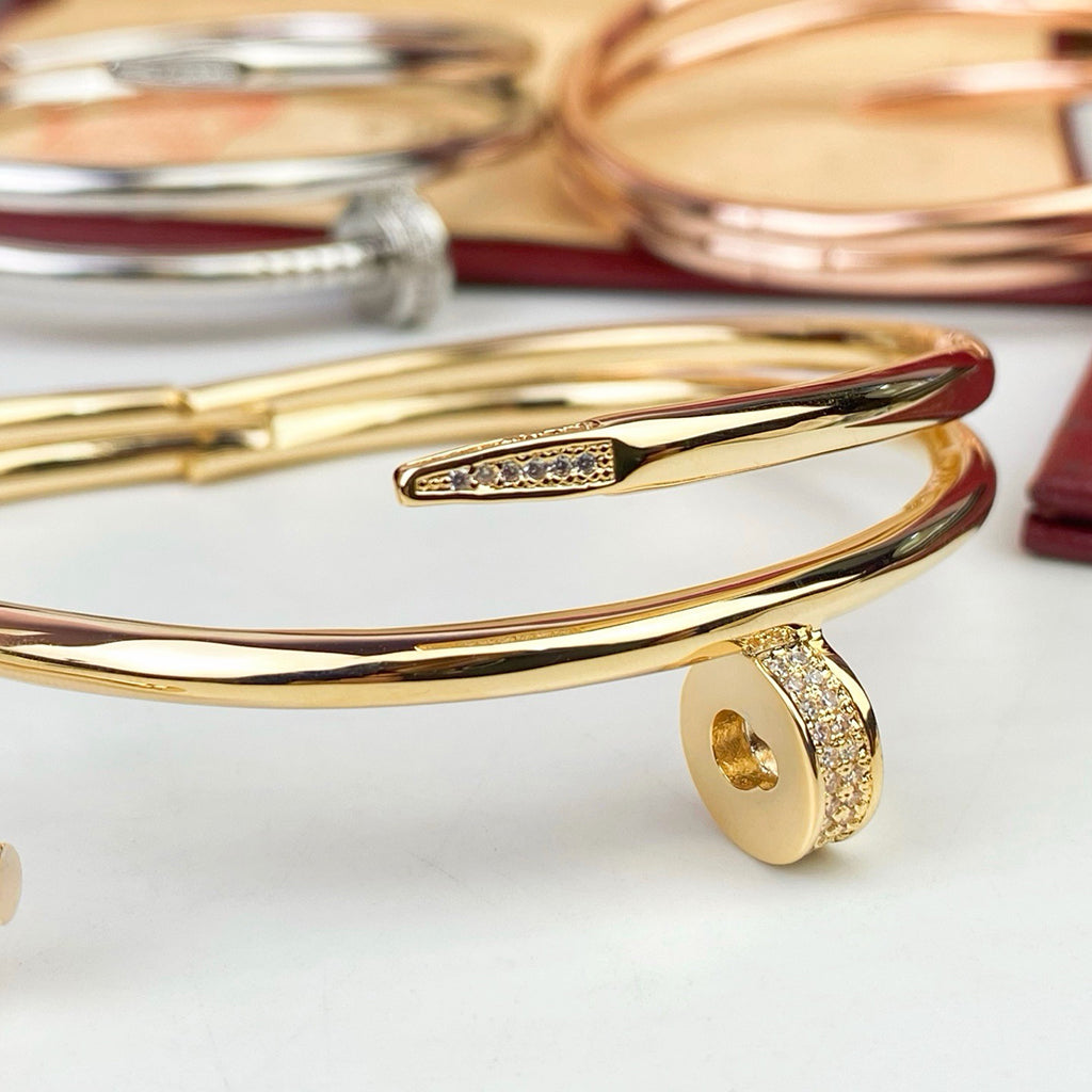 [Renovia Jewelry]JUSTE BRACELET 3.5MM DOUBLE ROW DIAMOND