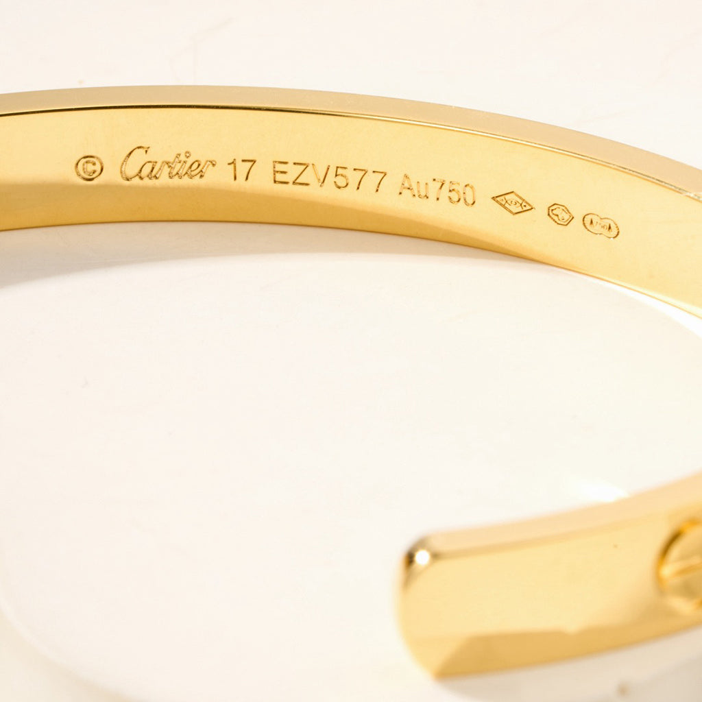 [Renovia Jewelry]LOVE BRACELET 6.1MM OPEN CUFF