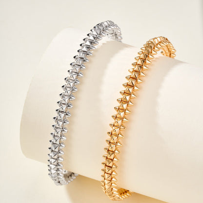 [Renovia Jewelry]CLASH  BRACELET MEDIUM 8MM