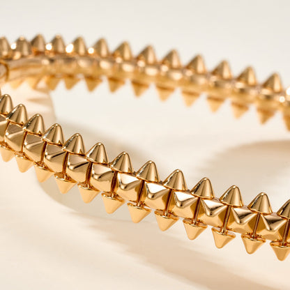 [Renovia Jewelry]CLASH  BRACELET MEDIUM 8MM