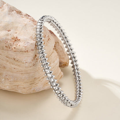 [Renovia Jewelry]CLASH  BRACELET MEDIUM 8MM