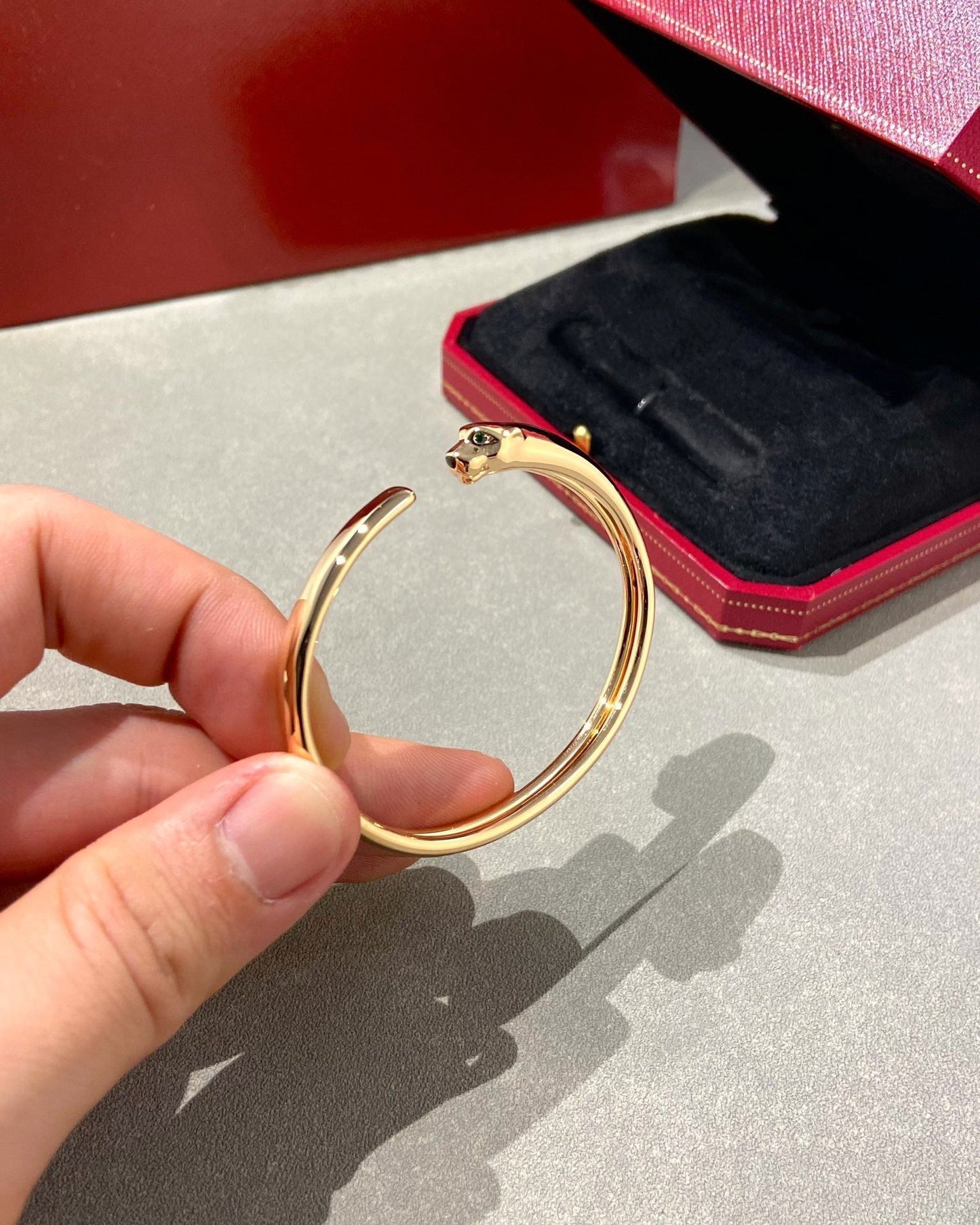 [Renovia Jewelry]PANTHERE OPEN BRACELET