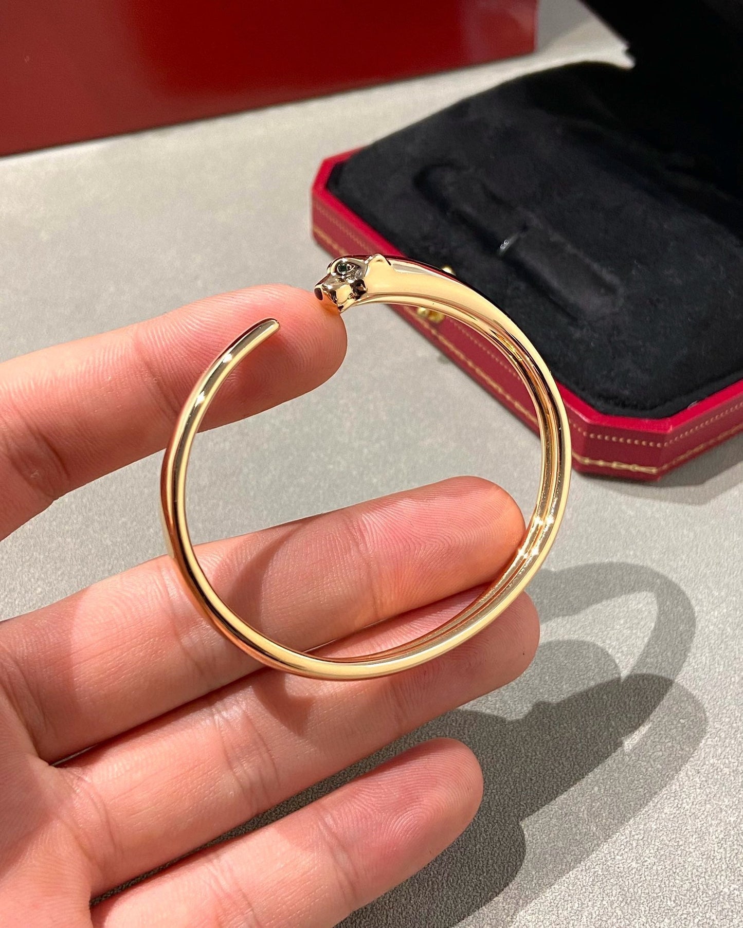[Renovia Jewelry]PANTHERE OPEN BRACELET