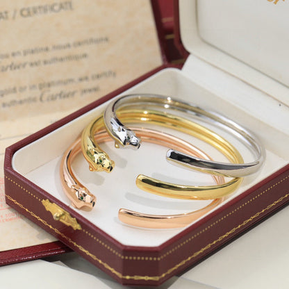 [Renovia Jewelry]PANTHERE OPEN BRACELET