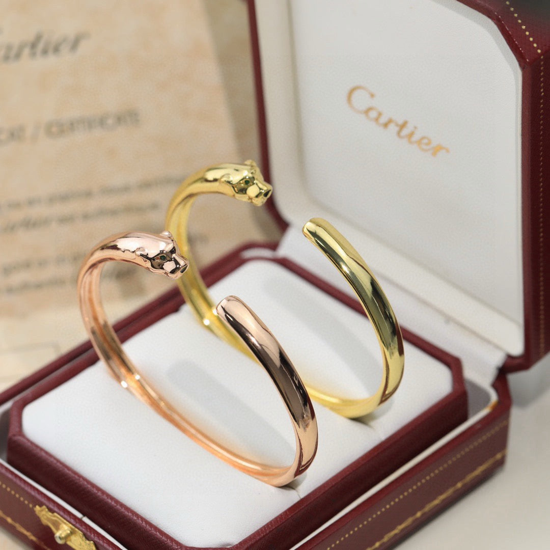 [Renovia Jewelry]PANTHERE OPEN BRACELET