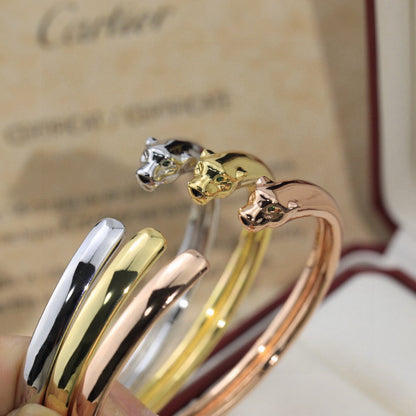 [Renovia Jewelry]PANTHERE OPEN BRACELET