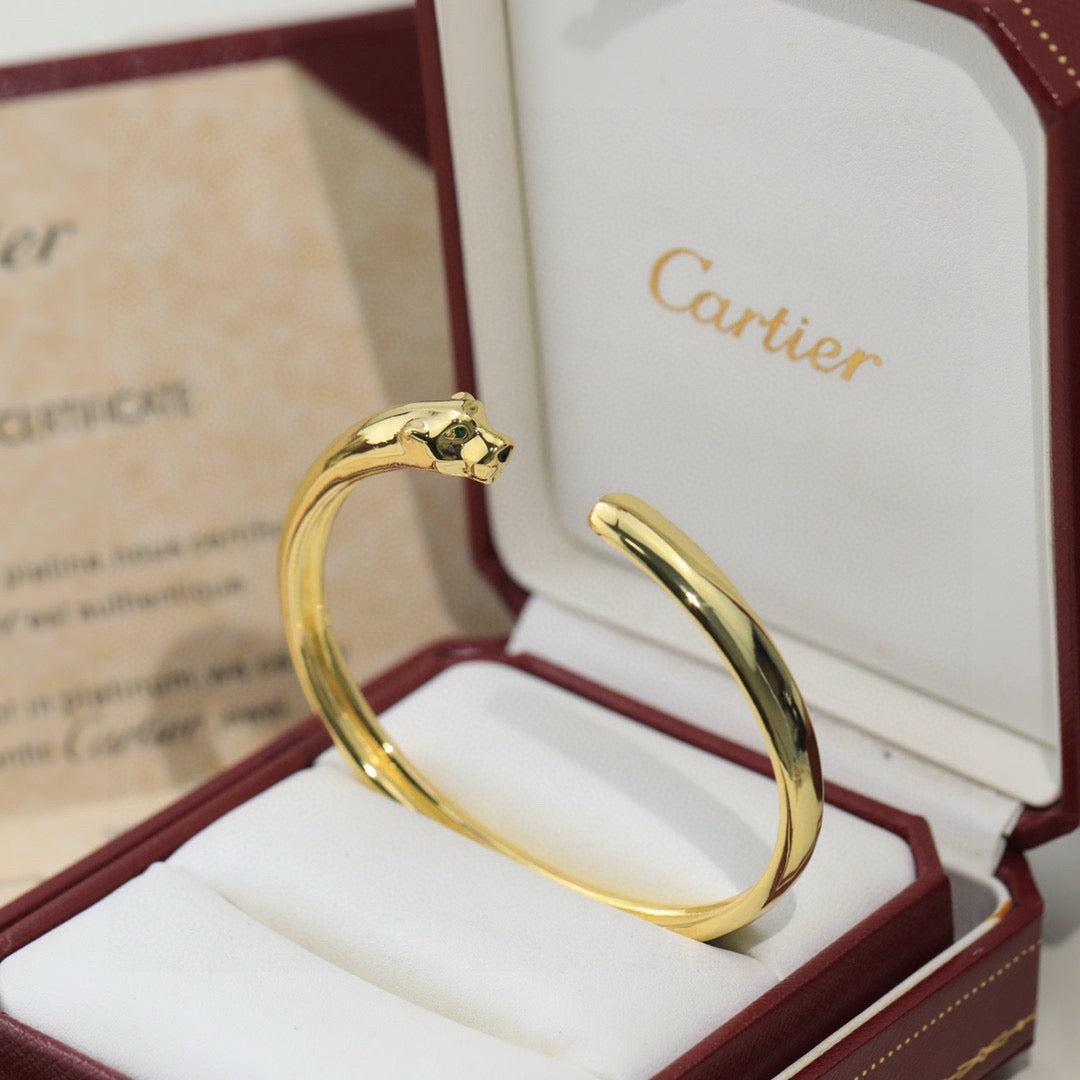 [Renovia Jewelry]PANTHERE OPEN BRACELET