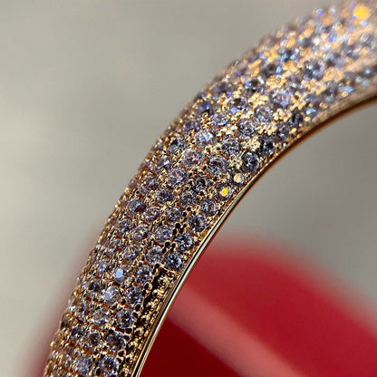[Renovia Jewelry]PANTHERE HALF DIAMOND OPEN BRACELET
