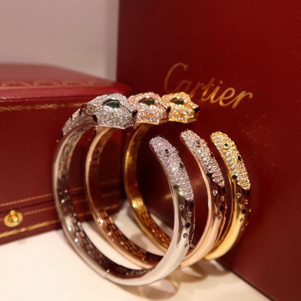 [Renovia Jewelry]PANTHERE BIG BRACELET DIAMONDS
