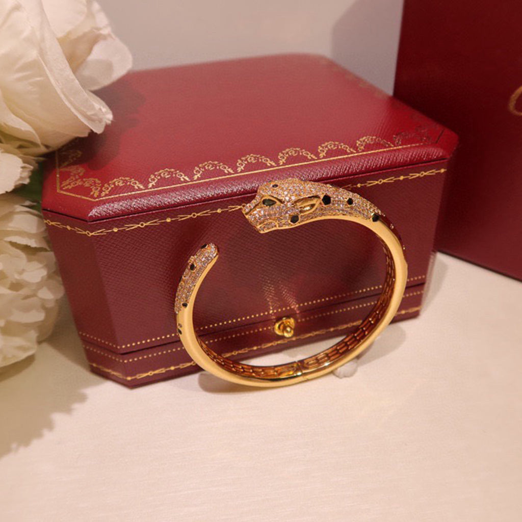 [Renovia Jewelry]PANTHERE BIG BRACELET DIAMONDS