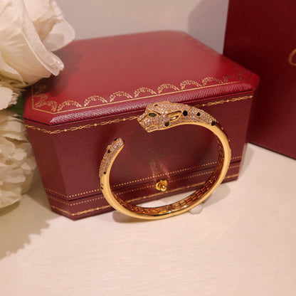 [Renovia Jewelry]PANTHERE BIG BRACELET DIAMONDS
