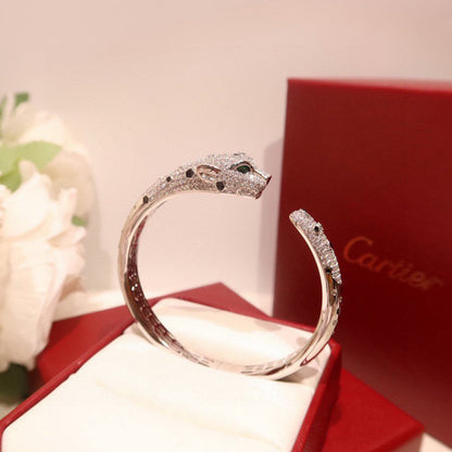 [Renovia Jewelry]PANTHERE BIG BRACELET DIAMONDS