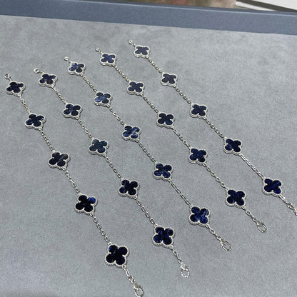 [Renovia Jewelry]CLOVER 5 MOTIF PIETERSITE BRACELET COLLECTION