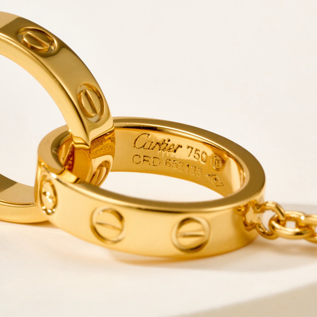 [Renovia Jewelry]LOVE BRACELET DOUBLE RING