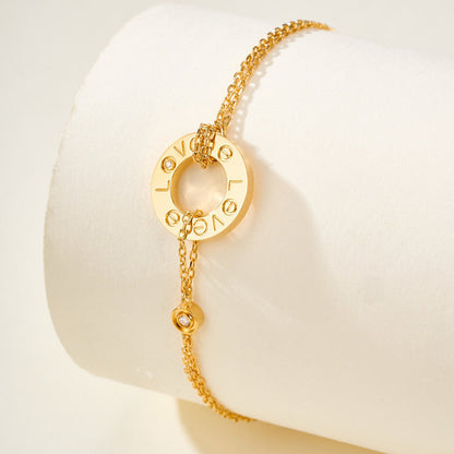 [Renovia Jewelry]LOVE BRACELET 2 DIAMOND