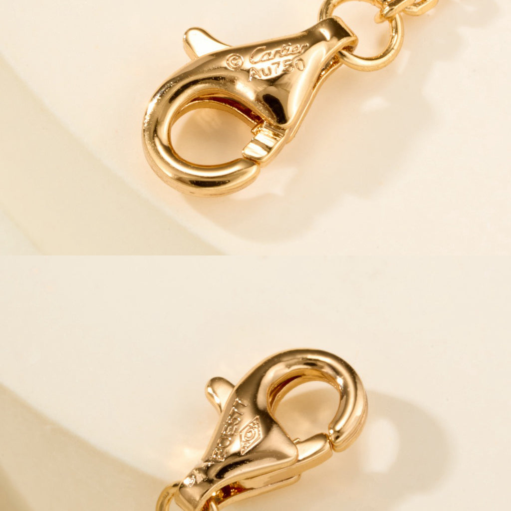[Renovia Jewelry]LOVE DOUBLE RING FULL DIAMOND BRACELET