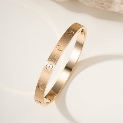 [Renovia Jewelry]LOVE BRACELET 6.1MM BRUSHED