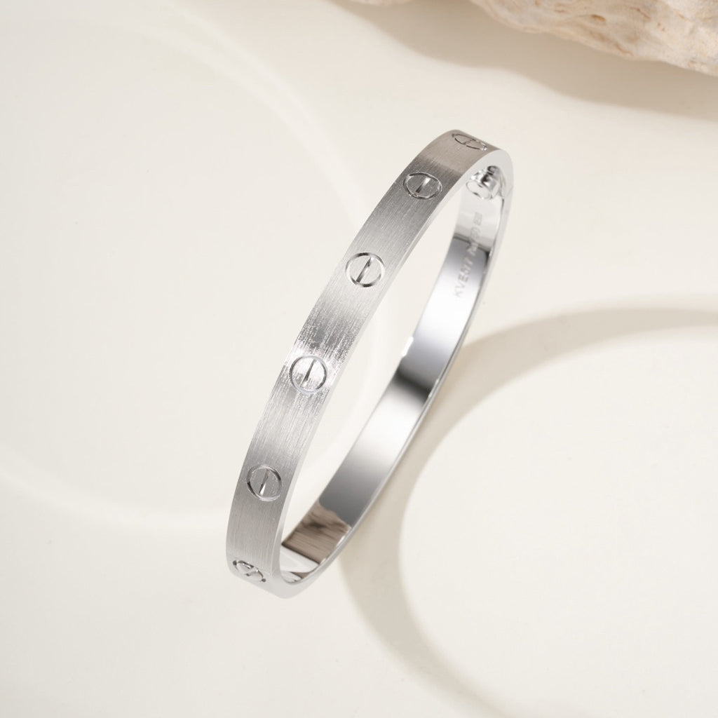 [Renovia Jewelry]LOVE BRACELET 6.1MM BRUSHED
