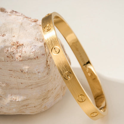 [Renovia Jewelry]LOVE BRACELET 6.1MM BRUSHED