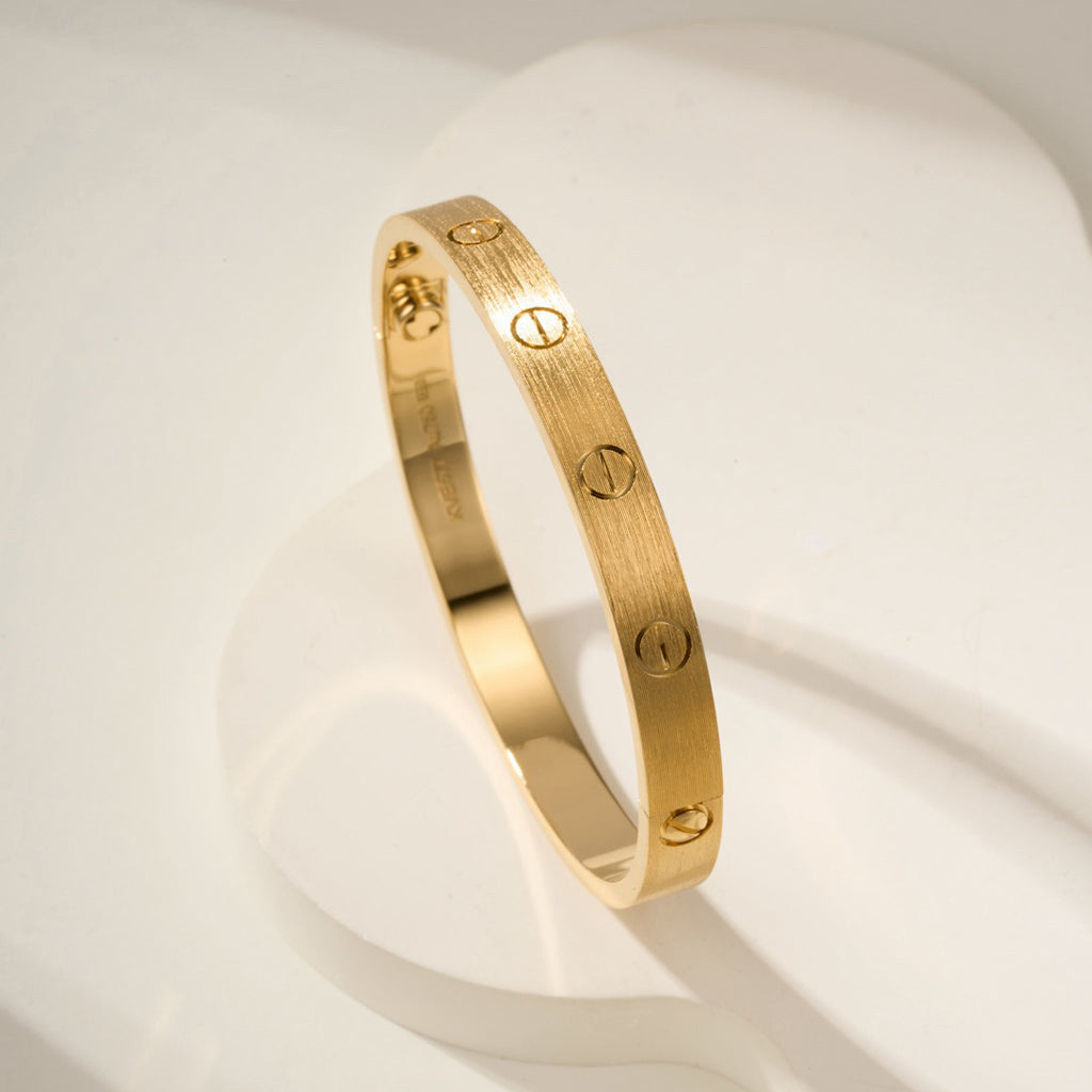 [Renovia Jewelry]LOVE BRACELET 6.1MM BRUSHED