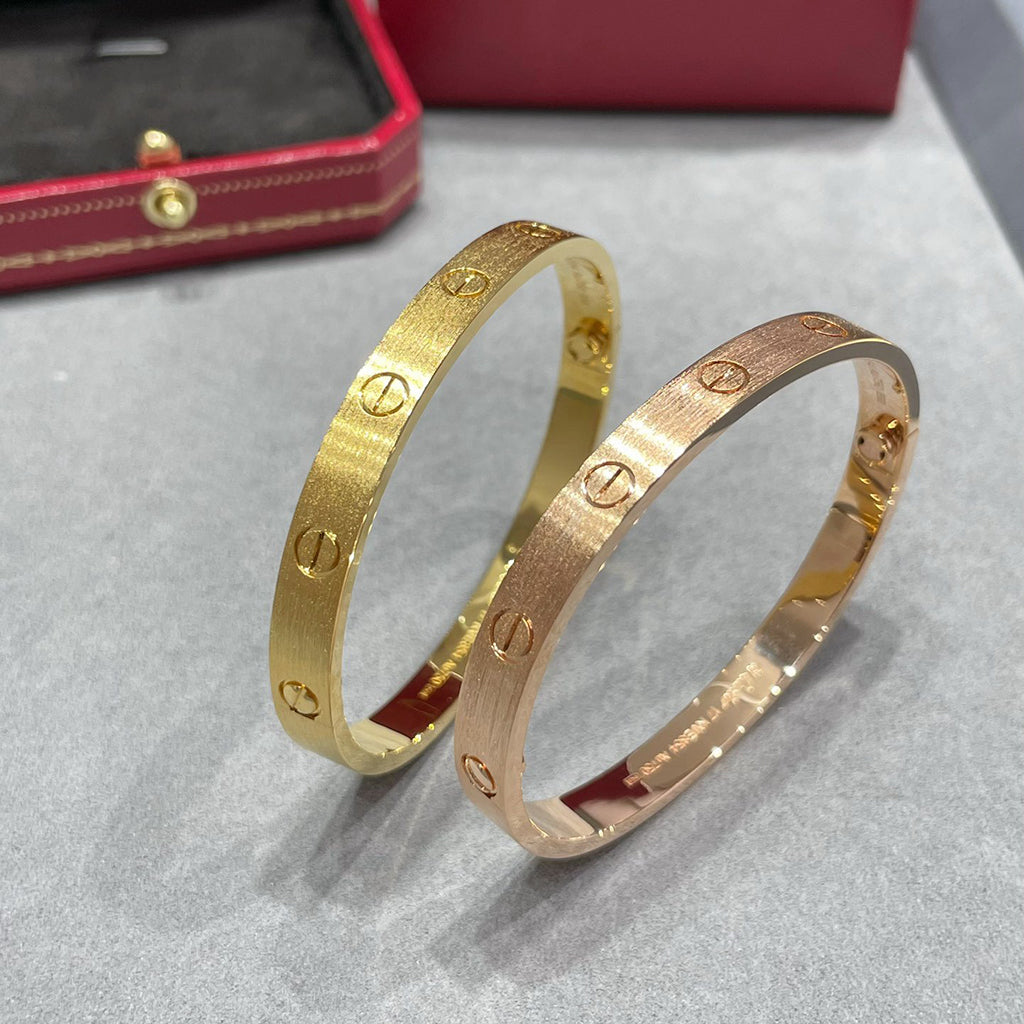 [Renovia Jewelry]LOVE BRACELET 6.1MM BRUSHED