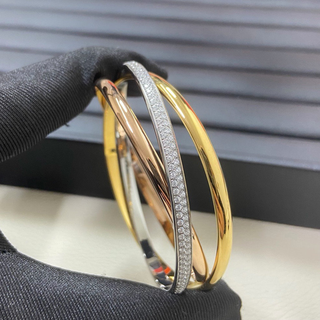 [Renovia Jewelry]TRINITY 2.8MM SMALL BRACELET