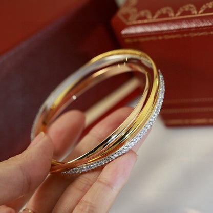 [Renovia Jewelry]TRINITY 2.8MM SMALL BRACELET