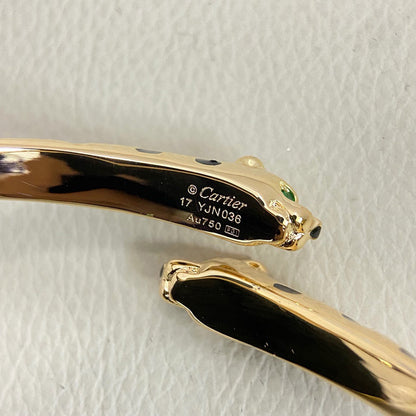 [Renovia Jewelry]PANTHERE DOUBLE HEADED OPEN BRACELET