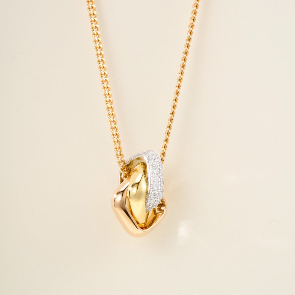 [Renovia Jewelry]TRINITY CUSHION NECKLACE COLLECTION